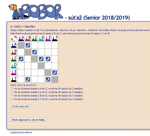 iBobor - precvič si a otestuj sa z informatiky