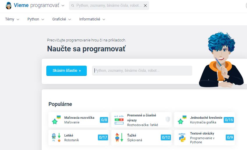 Vieme programovať