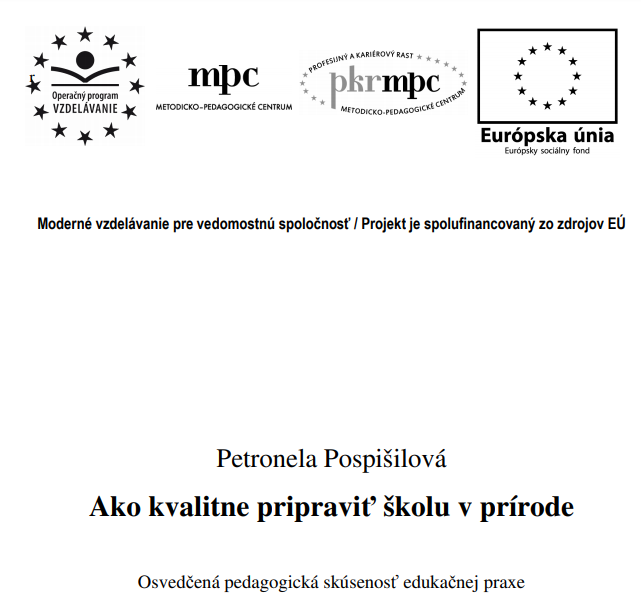 Námety Škola v prírode