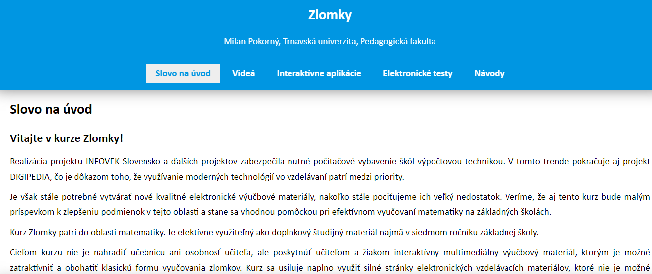 Zlomky