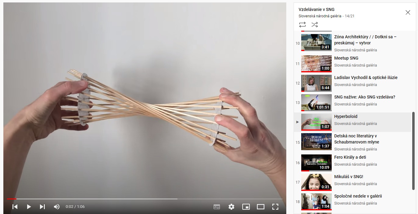 Videonámety na výtvarné aktivity